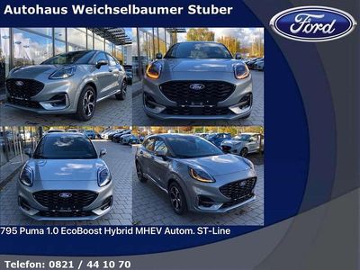 Neu Ford Puma ST-Line 125 PS (91 kW) 2025 Ein traum in solar silber SUV