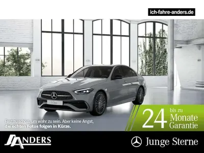 Brugt Mercedes C180 AMG 170 HK (125 kW) 2025 Grå Sedan