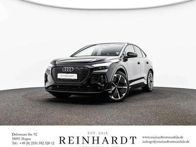 Gebraucht Audi Q4 Sportback e-tron S-Line 150 kW (204 PS) 2023 Mythosschwarz metallic SUV