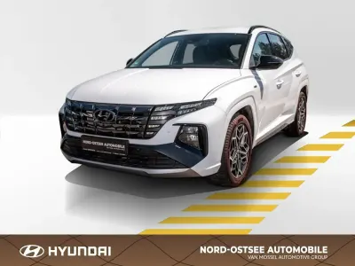 Gebraucht Hyundai Tucson N Line 230 PS (169 kW) 2024 Atlas white / sol SUV