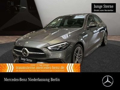 Grau Gebraucht 2025 Mercedes C200 AMG Limousine | 42.990 € (Fairer Preis)
