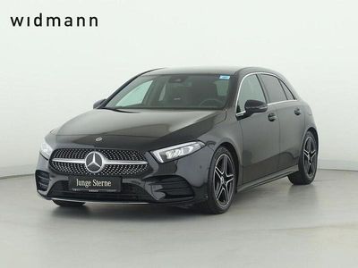 Gebraucht Mercedes A250 AMG 224 PS (164 kW) 2022 Metalliclack kosmosschwarz Limousine