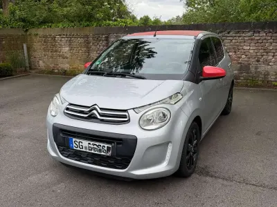 Gebraucht Citroën C1 Feel 69 PS (50 kW) 2016 Silber Kleinwagen