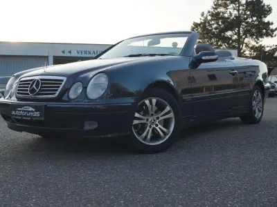 Gebraucht Mercedes CLK320 Avantgarde 218 PS (160 kW) 2000 Schwarz Cabrio