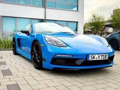Gebraucht Porsche 718 Boxster Edition 300 PS (220 kW) 2024 Blau Cabrio
