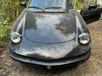 Gebraucht Alfa Romeo Spider 120 PS (88 kW) 1992 Schwarz Cabrio