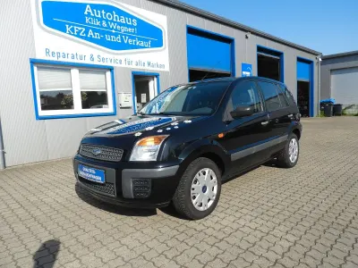 Gebraucht Ford Fusion Style 80 PS (58 kW) 2009 Schwarz Kleinwagen