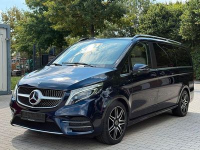 Blau Gebraucht 2020 Mercedes V300 AMG line Van / Kleinbus | 41.999 € (Guter Preis)