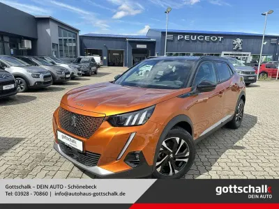 Gebraucht Peugeot e-2008 GTi 100 kW (136 PS) 2022 Orange SUV