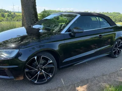 Gebraucht Audi A3 Cabriolet Attraction 150 PS (110 kW) 2014 Schwarz Cabrio