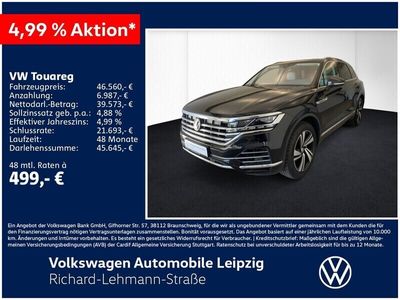 gebraucht VW Touareg Elegance 3.0 V6 TDI Automatik *Leder*IQ-Light*