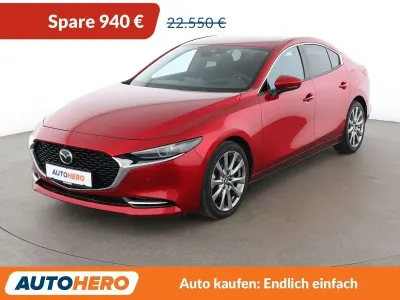 Gebraucht Mazda 3 Selection 179 PS (131 kW) 2020 Rot Limousine