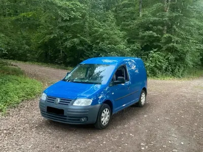 Gebraucht VW Caddy 75 PS (55 kW) 2008 Blau Van / Kleinbus