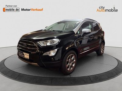 Gebraucht Ford Ecosport Titanium 125 PS (91 kW) 2019 Schwarz SUV