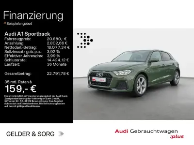 Gebraucht Audi A1 Sportback Advanced 95 PS (69 kW) 2025 Grün Kleinwagen