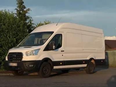 Gebraucht Ford Transit Trend 130 PS (95 kW) 2021 Weiß Limousine