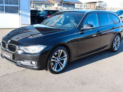 Gebraucht BMW 320 Sport Line 184 PS (135 kW) 2013 Schwarz Kombi