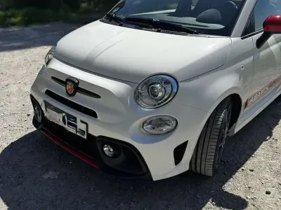 Second-hand Abarth 595C Esseesse 179 CP (131 kW) 2021 Alb Cabrio
