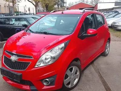 Brugt Chevrolet Spark LT 82 HK (60 kW) 2010 Rød Hatchback