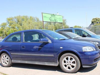 Gebraucht Opel Astra Comfort 101 PS (74 kW) 2003 Blau Limousine