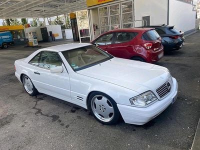 Gebraucht Mercedes SL500 AMG 306 PS (225 kW) 1998 Weiß Cabrio