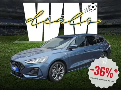 Neu Ford Focus ST-Line X 155 PS (114 kW) 2025 Chrome blue Kombi