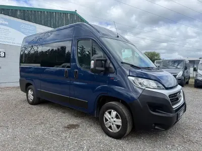 Gebraucht Fiat Ducato 150 PS (110 kW) 2018 Blau Van