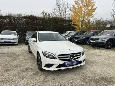 Second-hand Mercedes C200 Avantgarde 160 CP (117 kW) 2021 Alb Berlinǎ
