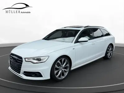 Gebraucht Audi A6 S-Line 245 PS (180 kW) 2014 Weiß Kombi