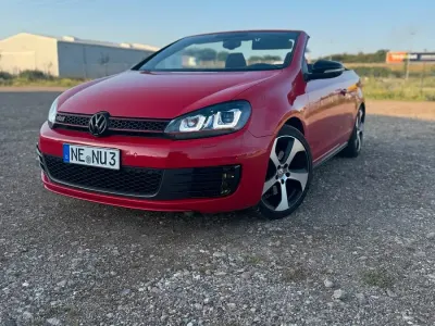 Gebraucht VW Golf Cabriolet GTI 211 PS (155 kW) 2012 Rot Cabrio