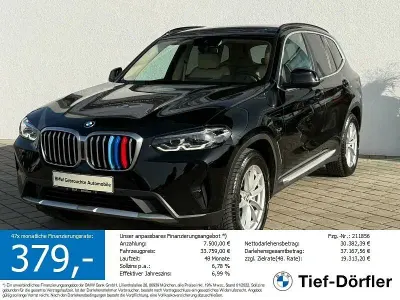 Second-hand BMW X3 Sport Line 292 CP (214 kW) 2022 Negru SUV
