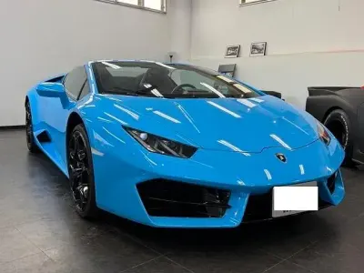 Gebraucht Lamborghini Huracán 579 PS (425 kW) 2017 Blau Cabrio