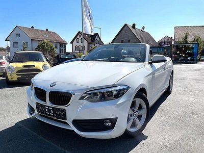 Gebraucht BMW 218 Advantage 136 PS (100 kW) 2018 Alpinweißlackierung (uni) Cabrio