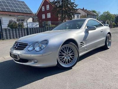 Second-hand Mercedes SL500 306 CP (225 kW) 2002 Argintiu Cabrio