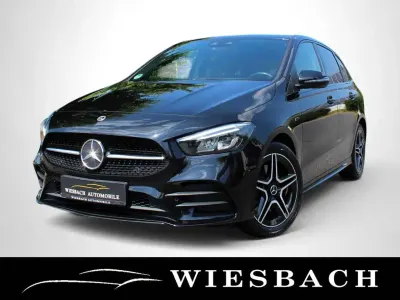 Gebraucht Mercedes B250 AMG line 160 PS (117 kW) 2021 Kosmosschwarz  metalliclack Kleinwagen