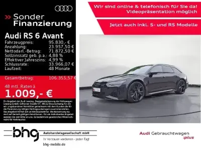 Gebraucht Audi RS6 Ambiente 600 PS (441 kW) 2023 Schwarz Kombi