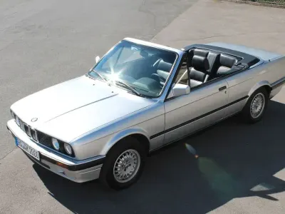 Gebraucht BMW 318 Cabriolet 113 PS (83 kW) 1991 Silber Cabrio