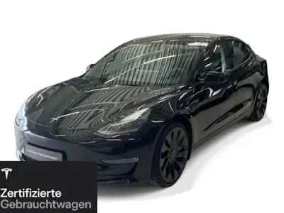 Brugt Tesla Model 3 Performance 377 kW (513 HK) 2022 Sort Sedan