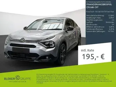 Gebraucht Citroën C4 Feel 131 PS (96 kW) 2023 Lack grau artense/typ aussenverkleidung metalliclackierung SUV