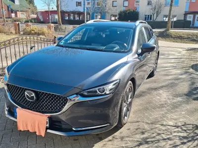 Gebraucht Mazda 6 Exclusive-Line 145 PS (106 kW) 2019 Grau Kombi