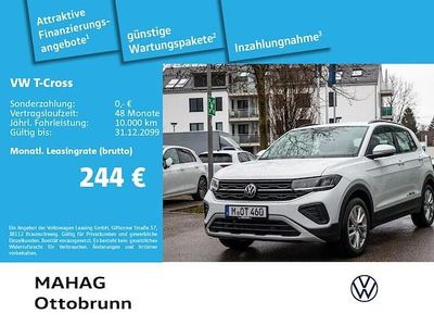 Gebraucht VW T-Cross Life 116 PS (85 kW) 2025 Weiß SUV