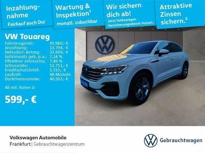 Gebraucht VW Touareg R-line 231 PS (169 kW) 2022 Weiß SUV