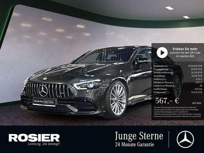Gebraucht Mercedes AMG GT 43 AMG 367 PS (269 kW) 2023 Grau / graphitgrau (metallic) Coupé