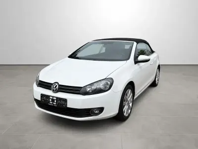 Gebraucht VW Golf Cabriolet 105 PS (77 kW) 2012 Weiß Cabrio
