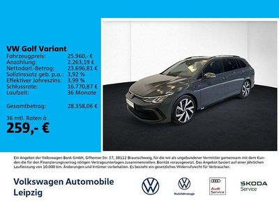 Gebraucht VW Golf VIII R-line 150 PS (110 kW) 2022 Grau Kombi