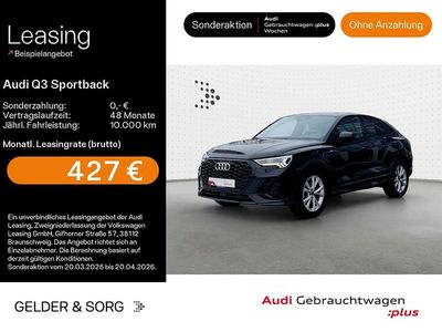 Gebraucht Audi Q3 S-Line 150 PS (110 kW) 2025 Mythosschwarz metallic SUV