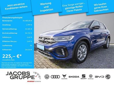 Begagnad VW T-Roc R-line 150 HK (110 kW) 2025 Blå SUV