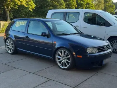 Gebraucht VW Golf IV Highline 110 PS (80 kW) 1999 Blau Kleinwagen