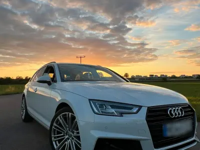 Gebraucht Audi A4 149 PS (109 kW) 2019 Weiß Kombi