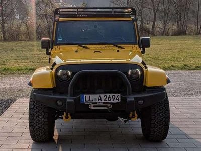Usata Jeep Wrangler Sahara 200 CV (147 kW) 2015 Giallo SUV
